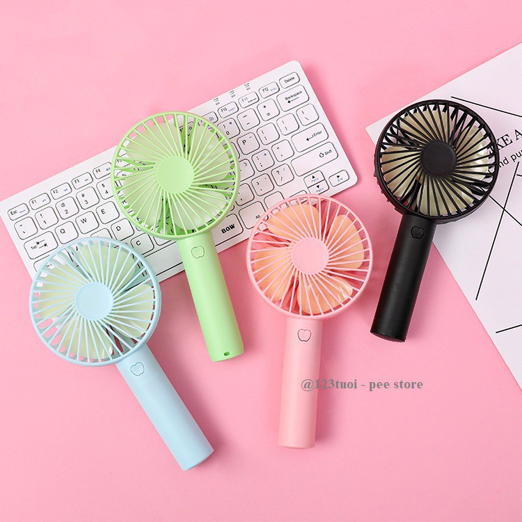 Quạt Tích Điện Mini N9 Cầm Tay 3 Chế Độ Gió - Pee Store | BigBuy360 - bigbuy360.vn