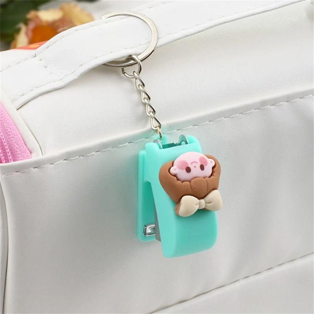 Móc Khóa Kim Bấm Mini Tiện Lợi|Móc Khóa Hình Hoạt Hình Đáng Yêu