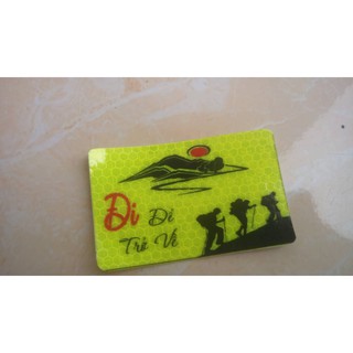 logo phượt , tem phượt , logo phản quang , tem xe