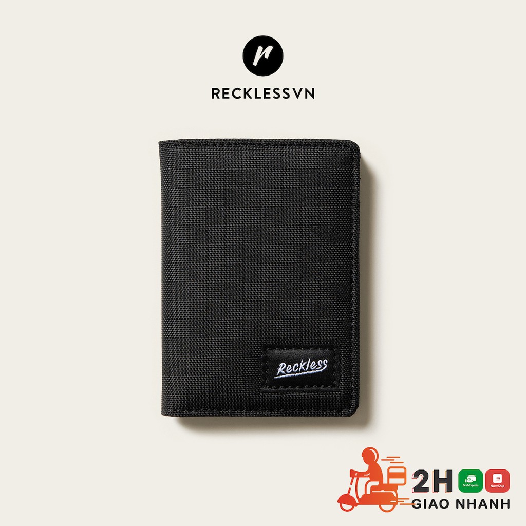 [Mã LT50 giảm 50k đơn 250k] Ví Vải Mini Đựng Thẻ Màu Trơn Reckless Danny Wallet Polyester Kháng Nước