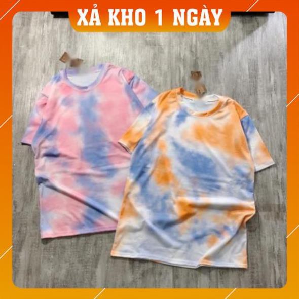 [Mã WARN20 giảm 20k đơn 150k] [HOT TREND] Áo Thun Nữ, Áo Thun Nữ Form Rộng, Áo Phông Tay Lỡ Loang 2 Màu | BigBuy360 - bigbuy360.vn