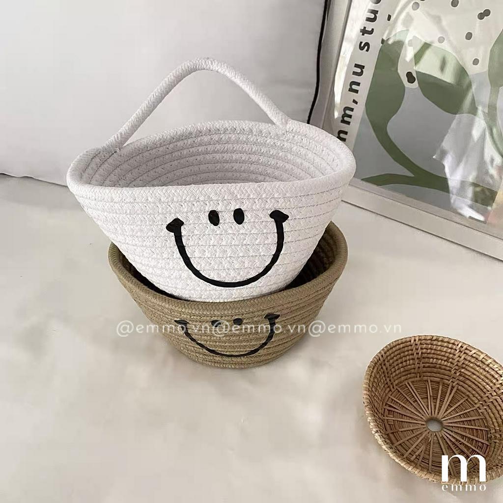 GIỎ ĐỰNG ĐA NĂNG CHẤT LIỆU COTTON EMMO BORNEO