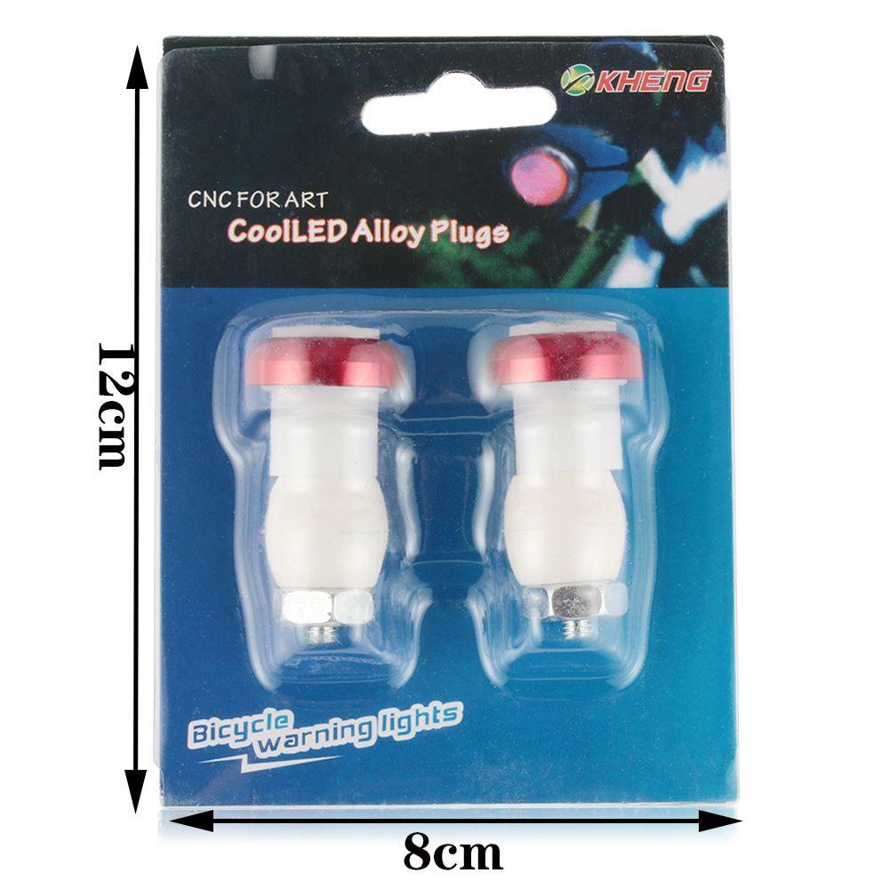 MELODG 1 Cặp Đèn Báo Hiệu Mini Gắn Tay Lái Xe Đạp Bằng Hợp Kim