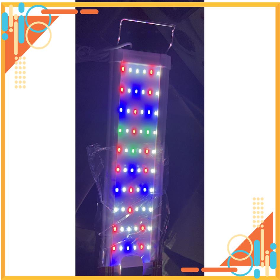 Đèn led 6 dãy phối màu WRGB kích thước 120-130cm, công suất 62W dành cho hồ cá, hồ thủy sinh MSP54990