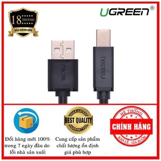 - cáp usb máy in cao cấp ugreen 10350 dài 1.5m