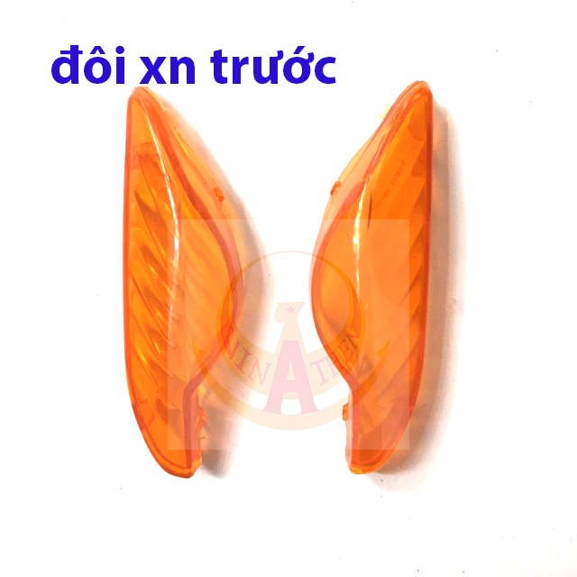 Ốp hậu trắng wave 110, 50cc-100cc mới kèm xi nhan cam giá rẻ full bộ