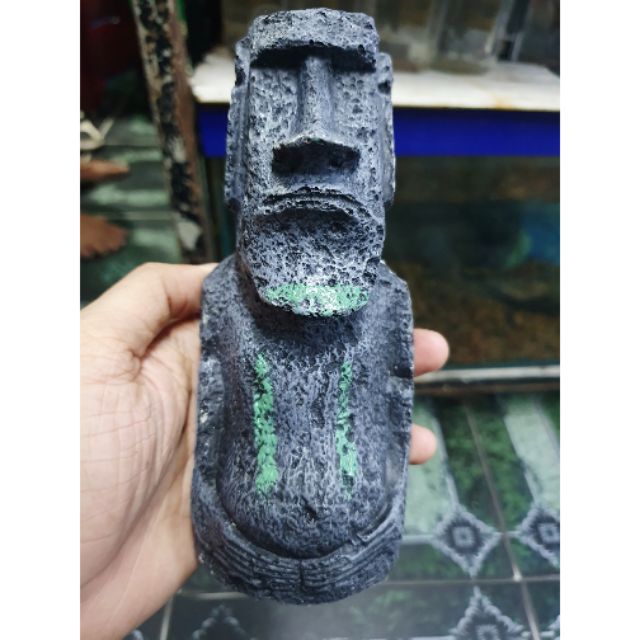 TƯỢNG TRANG TRÍ HỒ CÁ NON BỘ CAO 18CM RỘNG 8CM