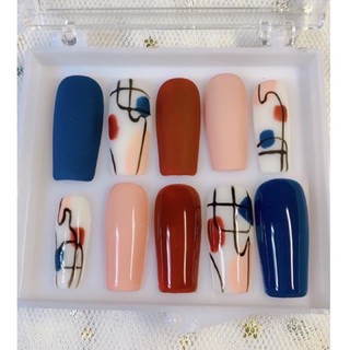 (Nail box) móng úp sẵn 🎉 tặng keo + dũa