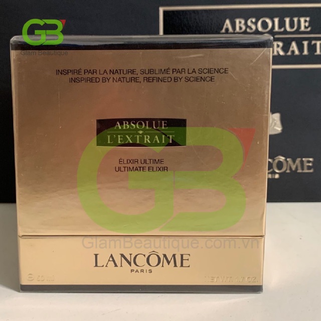 Kem dưỡng ẩm và cải thiện dấu hiệu lão hoá Lancome Absolue L'Extrait Ultimate Elixir 50ml