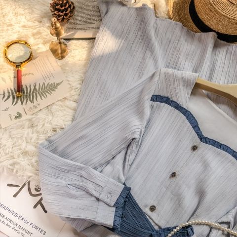 South Asgard Dress Fairy Girl Mori Style Super-Fairy Petite Waist-Tight Stem Orange First Love Japanese Sweet and Spicy Style Dress【3Month6Day After】 | BigBuy360 - bigbuy360.vn