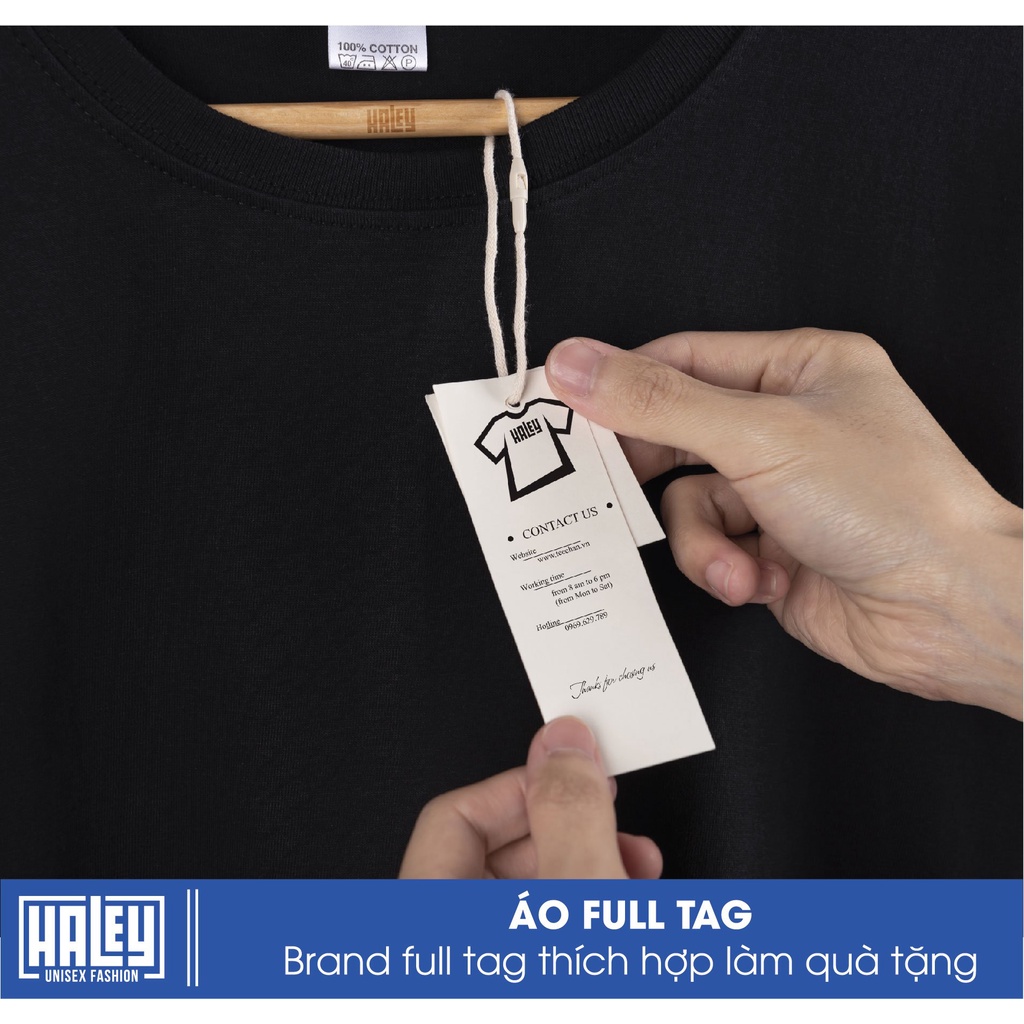 Áo Thun Nam Nữ Unisex Weekly HALEY Phong Cách Hàn Quốc,Chất Cotton Thoáng Mát CTN704