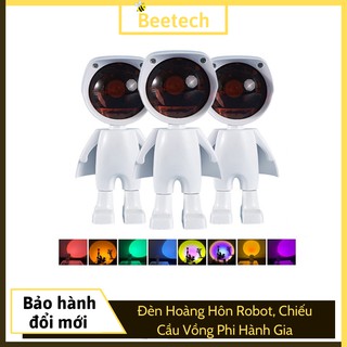 Đèn hoàng hôn robot, đèn chụp ảnh quay video tiktok , đèn chiếu cầu vồng phi hành gia