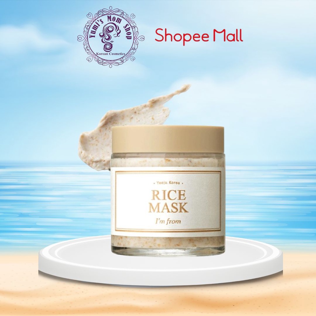 Mặt Nạ I'm From Dưỡng Sáng Da Chiết Xuất Gạo I'm From Rice Mask 110g