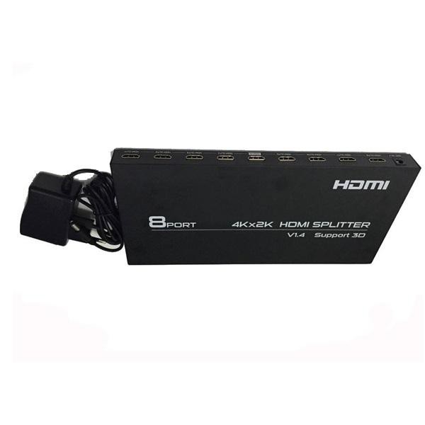 Bộ chia cổng HDMI từ 1 ra 8 FJGEAR HD-108 hỗ trợ chất lượng FullHD /3D