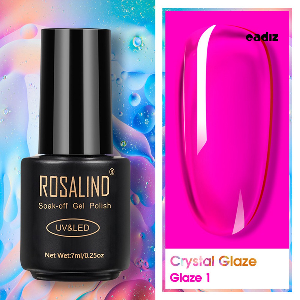 [Hàng mới về] Lọ gel sơn móng tay UV tông màu hổ phách 7ml CZ