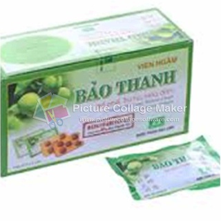 Viên ngậm bảo thanh(hộp 20 vỉ)-100 viên