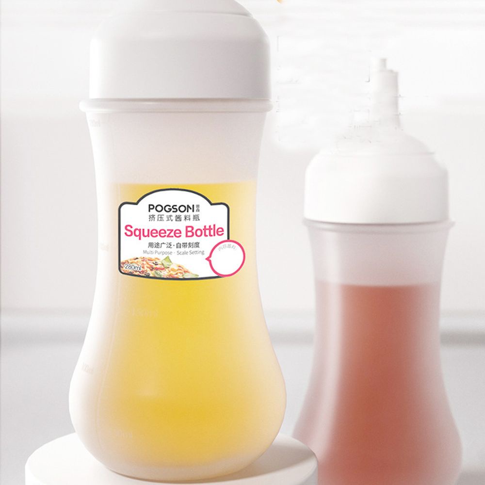 Bình Nhựa Đựng Nước Sốt Chống Bụi Chống Rò Rỉ 350ml