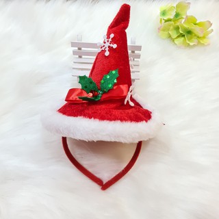 Cài Tóc Hot Trend Nón Noel Siêu Xinh