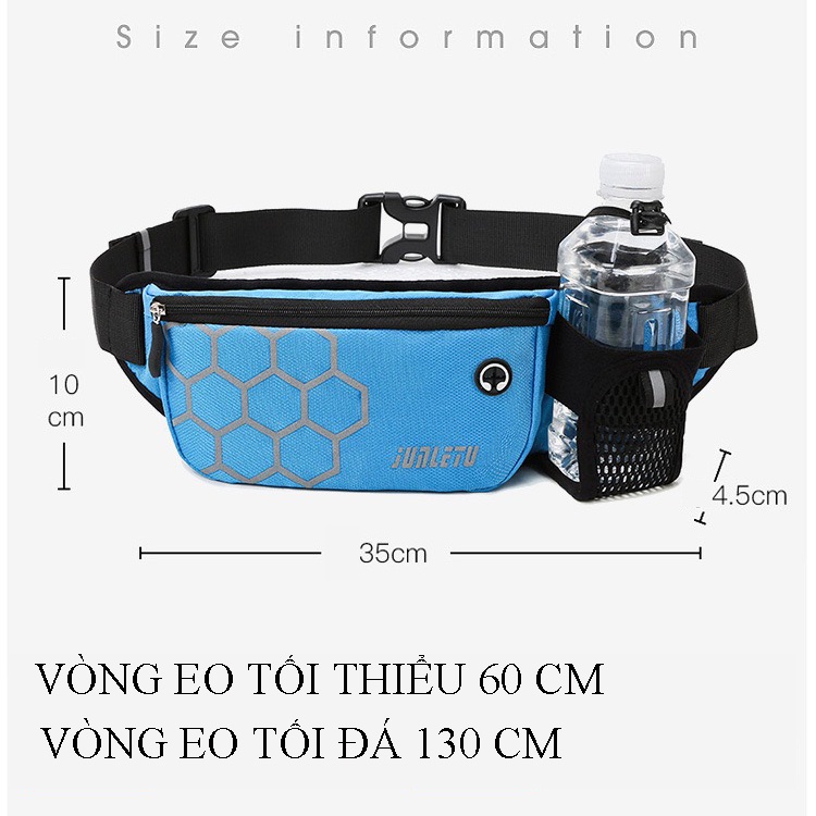 Đai chạy bộ, leo núi, tập gym chống thấm nước STORE HERA DCB04