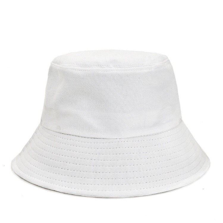 Mũ bucket tròn vành trơn nhiều màu phong cách Ulzzang Unisex siêu cá tính