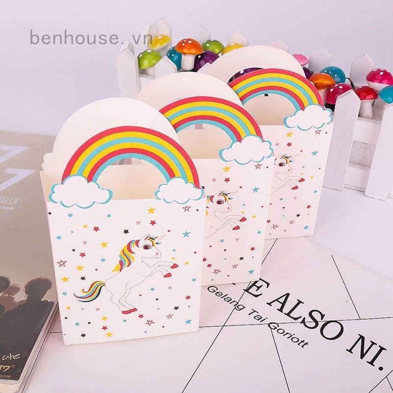 Túi giấy đựng bánh kẹo hình hoạt hình dễ thương