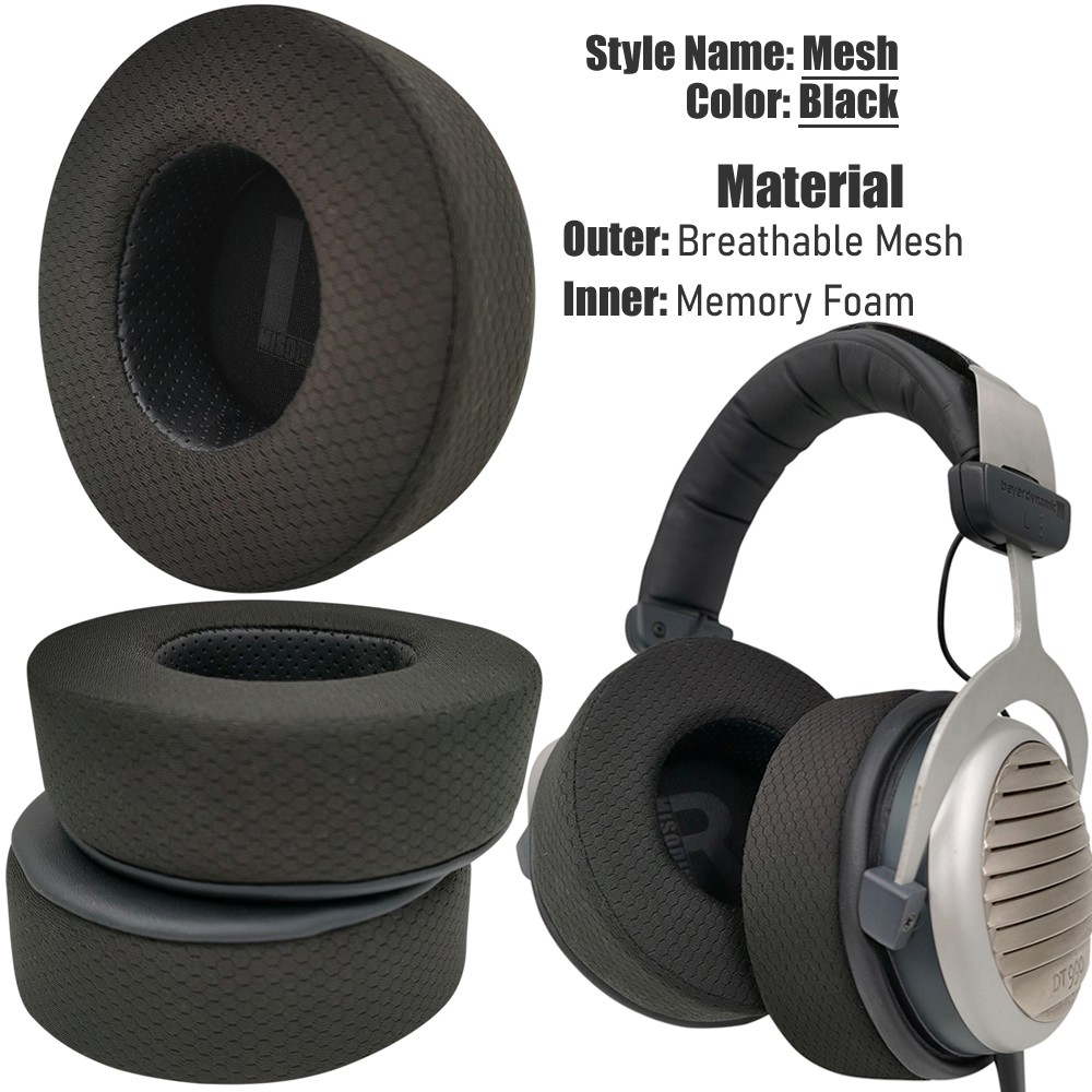 Đệm Bọc Bảo Vệ Tai Nghe Chụp Đầu Thay Thế Chuyên Dụng Cho AKG K240 K270 K280 K550 K553 Superlux HD668B HD681 Samson SR850 SR950