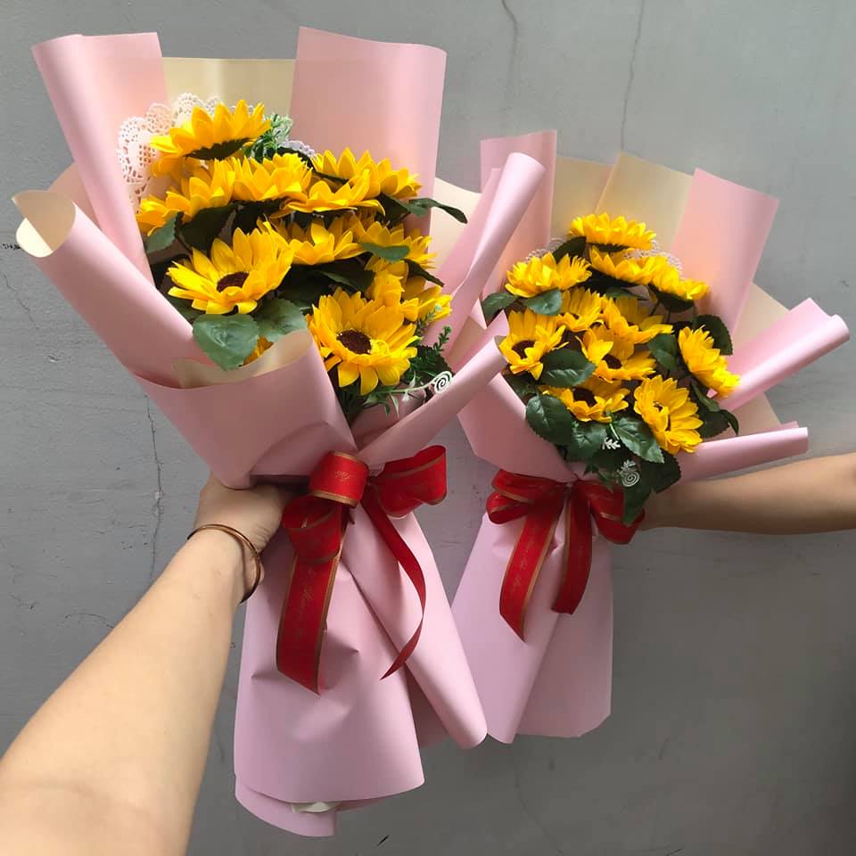 Bó hoa hướng dương tặng nhân dịp lễ tốt nghiệp, lễ trong năm xin xắn