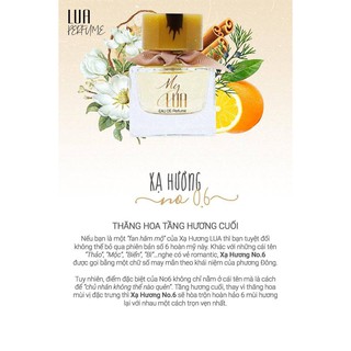 Nước Hoa LUA - No6 Xạ Hương - Lua My Lua (35ml)