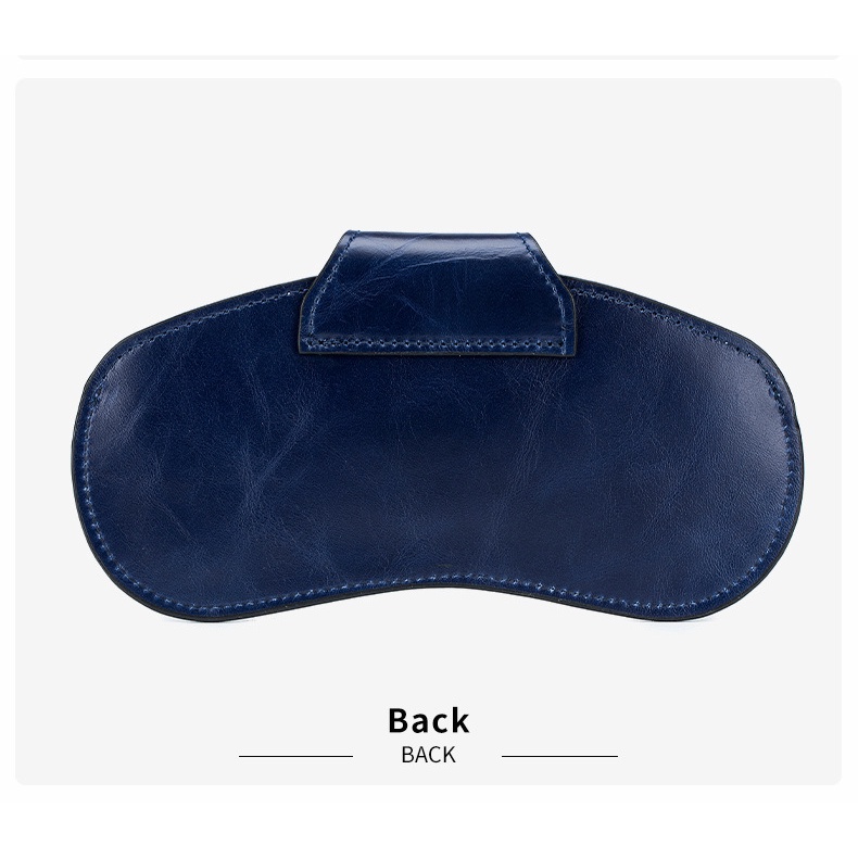 Túi Đựng Mắt Kính Bằng Da Bò Thật Phong Cách Retro