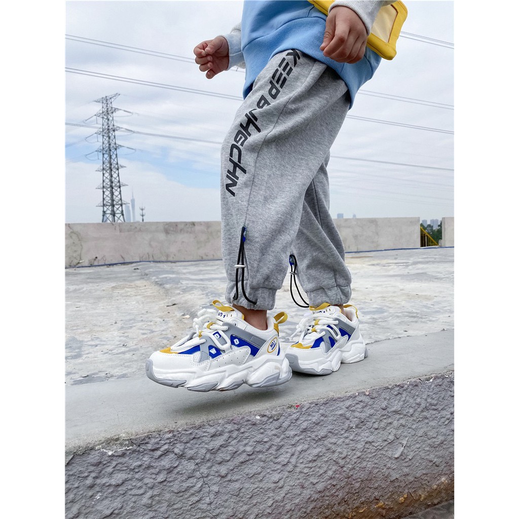 Q077 - Quần nỉ  bé trai chun gấu Keep sz 90-150, quần jogger cho bé, chất cotton cao cấp