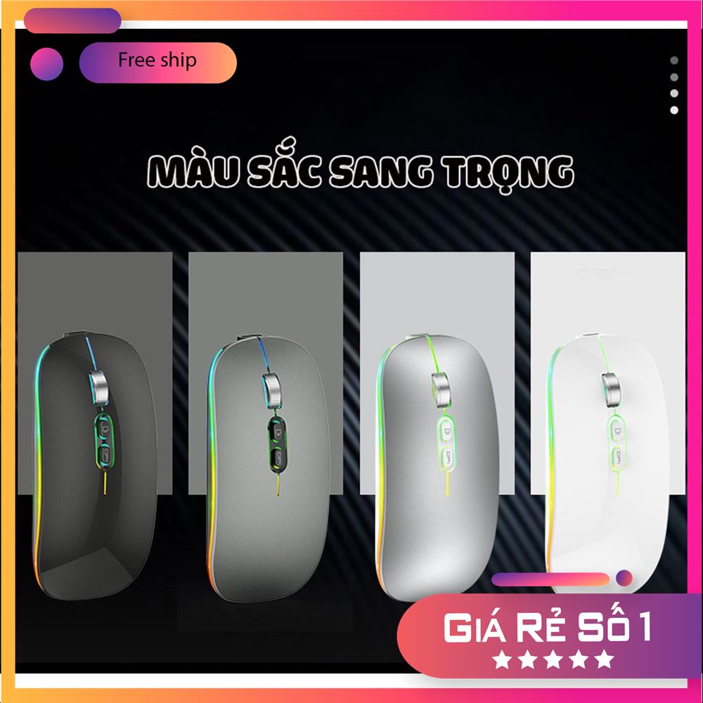 CHUỘT BLUETOOH FMOUSE M103 RGB TÍCH HỢP ĐÈN LED SIÊU ĐẸP MSP13911