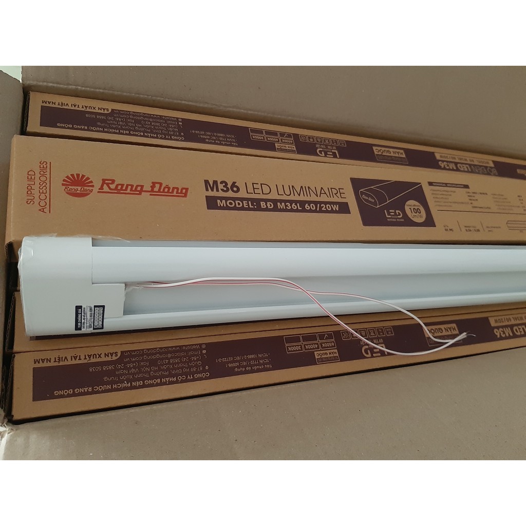 Đèn LED tràn viền M36 20W Rạng Đông