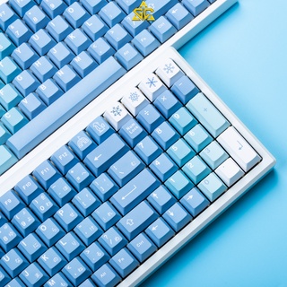 Keycap GMK Yeeti Clone 129 nút Profile CHERRY PBT Nhám