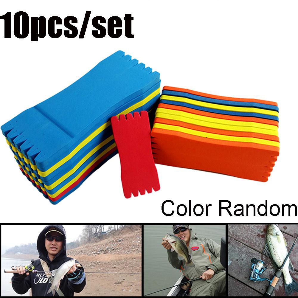 Bộ 10 tấm mút EVA treo dây mồi câu cá chuyên dụng
