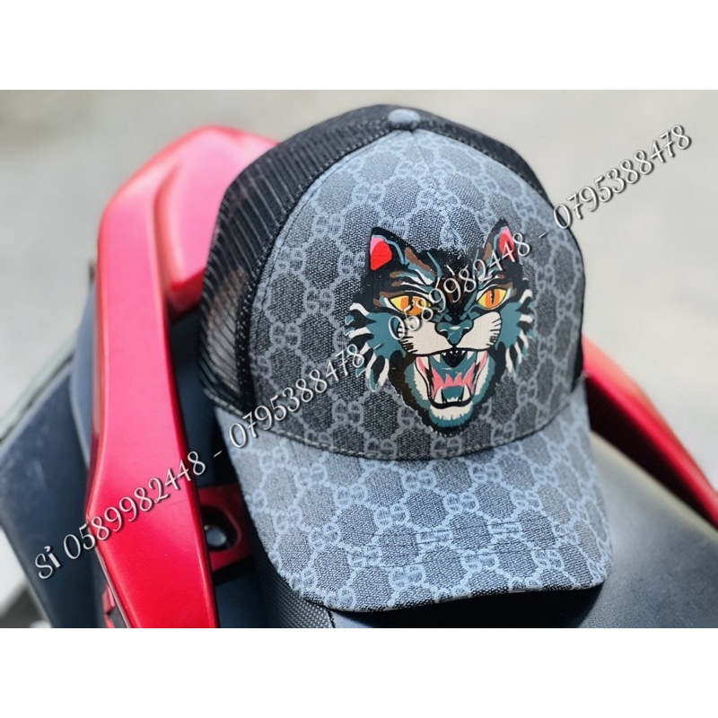 NÓN KẾT PHỐI LƯỚI CON HỔ 7 MÀU