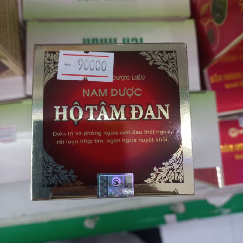 Hộ tâm đan nam dược phòng ngừa cơn đau thắt ngực loạn nhịp tim huyết khối