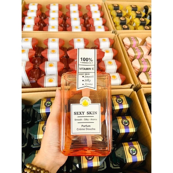 Sữa tắm hương nước hoa Pháp Sexy Skin 600ml