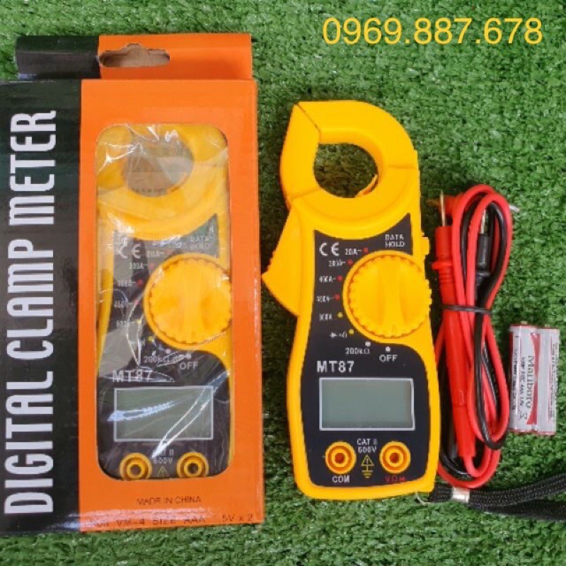 Đồng hồ vạn năng ampe kìm MT87 tốt, đồng hồ đo điện vạn năng kẹp
