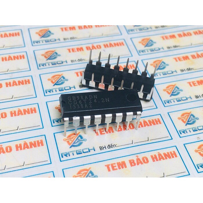 GB98ADN IC bo mạch đèn nền LCD DIP16 nhập khẩu