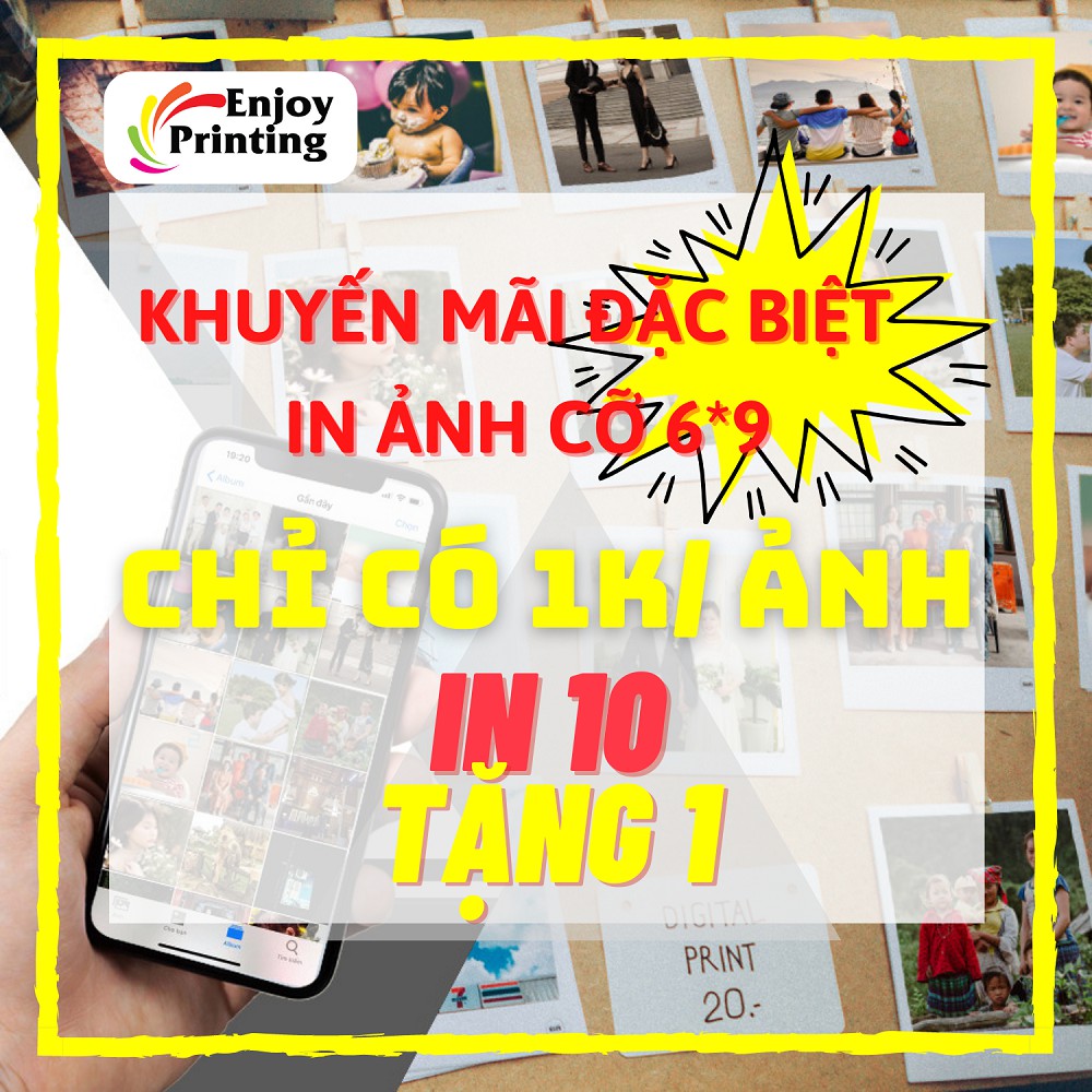 In ảnh theo yêu cầu 📸FREESHIP📸 Rửa ảnh từ điện thoại trên LAB FUJIFILM chuyên dụng cho hình ảnh chất lượng cao - E pri | BigBuy360 - bigbuy360.vn