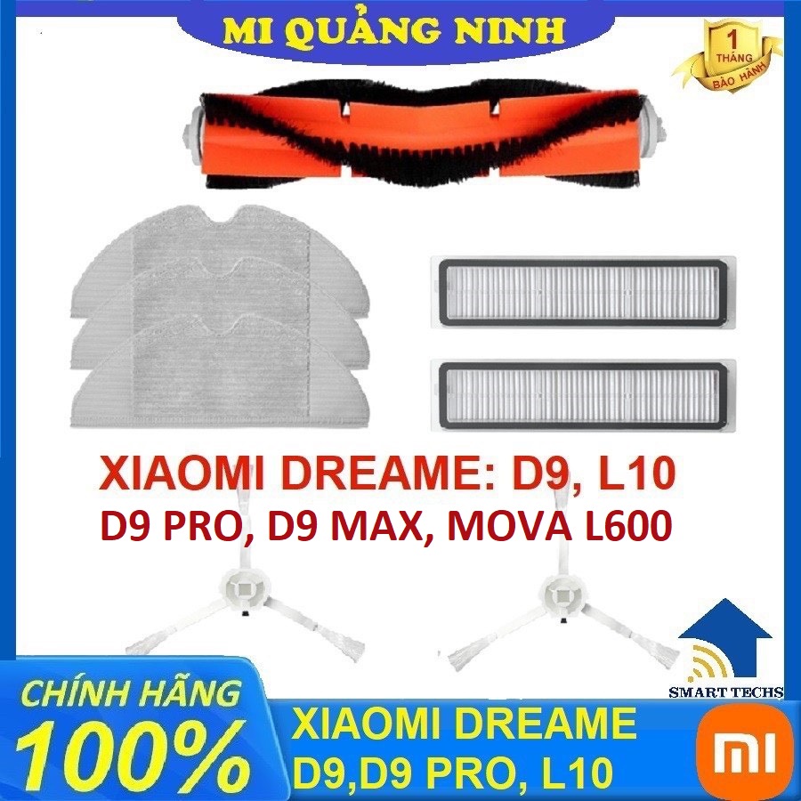 Phụ kiện robot hút bụi Xiaomi Dreame D9, L10, D9 Pro, D9 Max, Mova L600