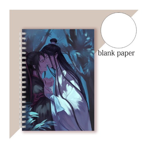 Sổ tay in hình Ma Đạo tổ sư truyện