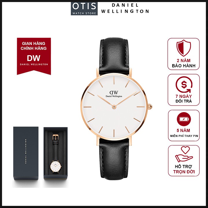 Đồng Hồ Nữ Daniel Wellington Classic Petite Sheffield Rose Gold White DW Chính Hãng - OtisWatch