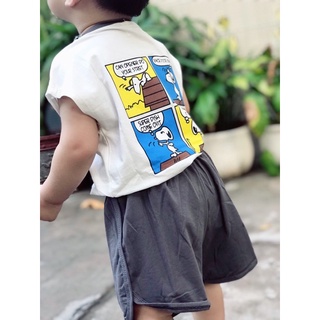 SET ĐỒ BỘ SNOOPY BÉ TRAI