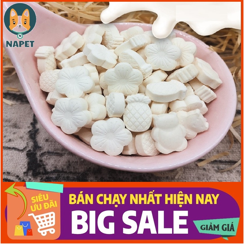 Bánh canxi sữa là món ăn nhẹ tuyệt vời cho chó mèo bổ dưỡng thiết yếu cho sự phát triển của chó con và chó mẹ cho con bú