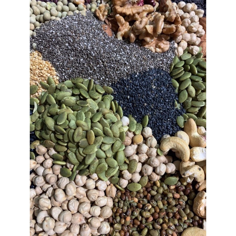 500gr Bột ngũ cốc dinh dưỡng 23 loại hạt cao cấp tăng cân (Có giấy chứng nhận ATVSTP) | BigBuy360 - bigbuy360.vn