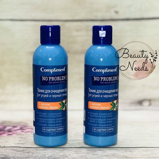 Nước hoa hồng toner giảm mụn dầu nhờn Compliment No problem Hàng Nga