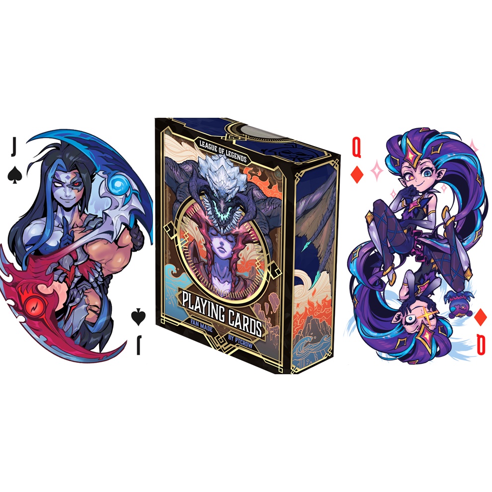 Bộ Bài Tây Liên Minh Huyền Thoại - LoL Playing Cards