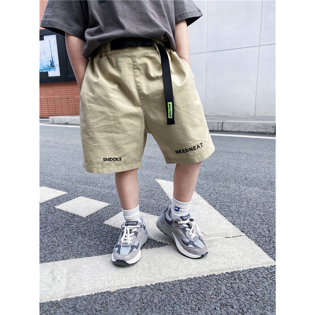 [Q114] Quần short kaki Need kèm belt cho bé sz 90-150