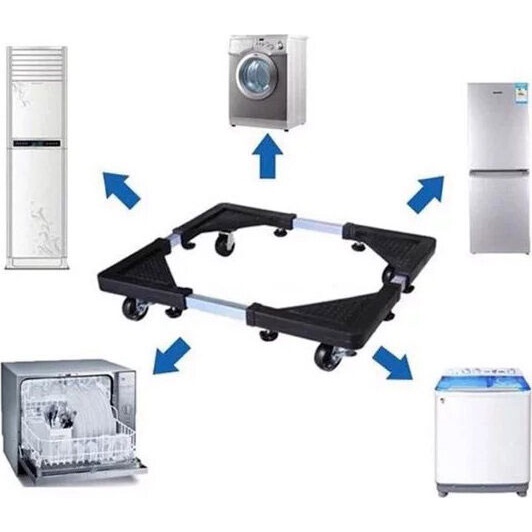 Kệ Để Tủ Lạnh có bánh xe, chống rung đa năng, inox bền đẹp, chắc chắn, hàng cao cấp